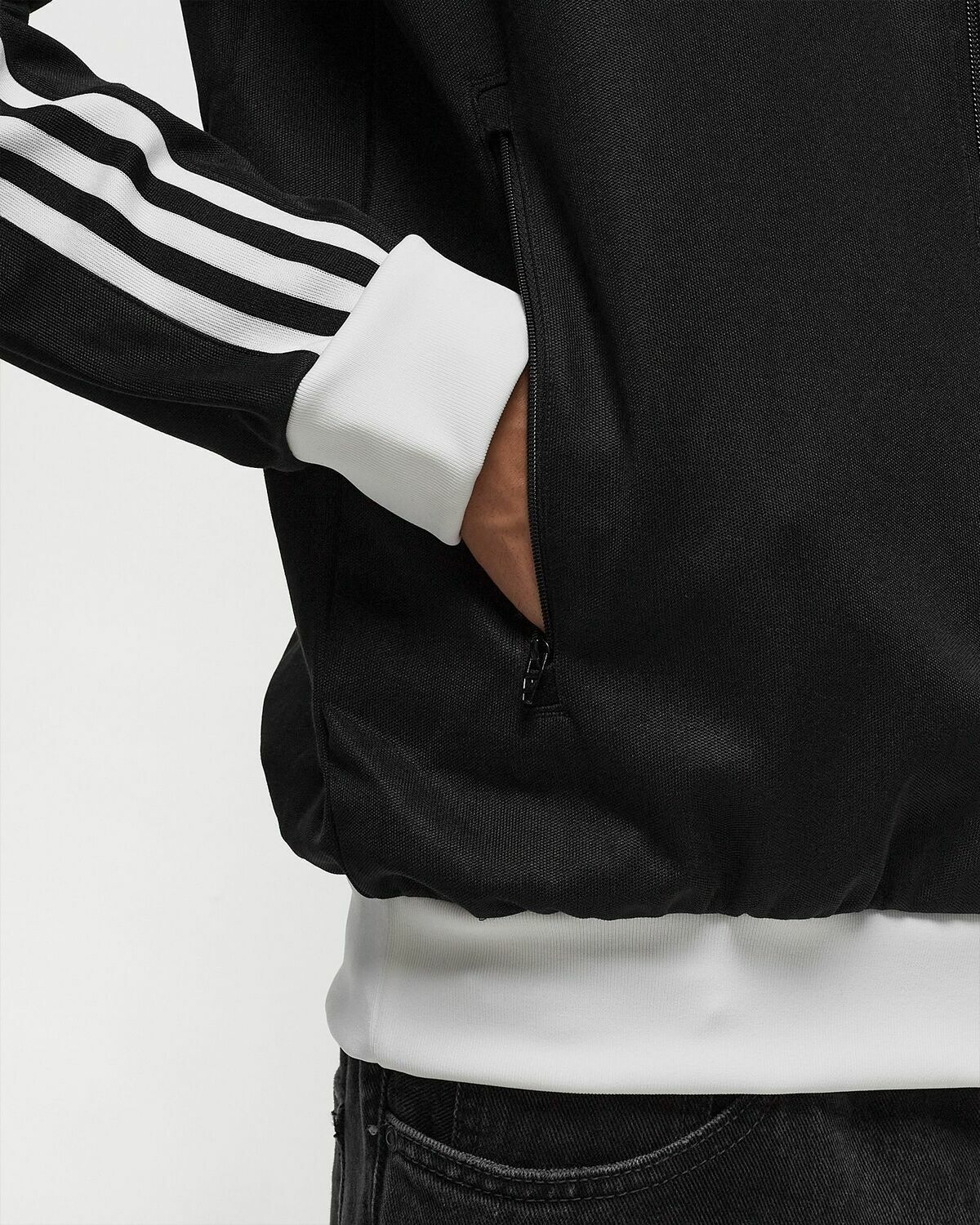 Adidas Classic Tracktop Black/White Track Jackets adidas