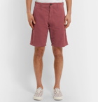 NN07 - Slim-Fit Cotton-Corduroy Shorts - Brick