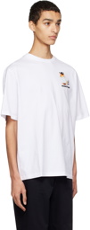 Maison Kitsuné White Small Dressed Fox T-Shirt