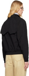 Carter Young SSENSE Exclusive Black Western Harrington Jacket