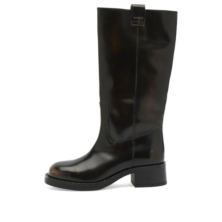 Photo: ALOHAS Women's Sajan Vintage Effect Leather Boots in Brown