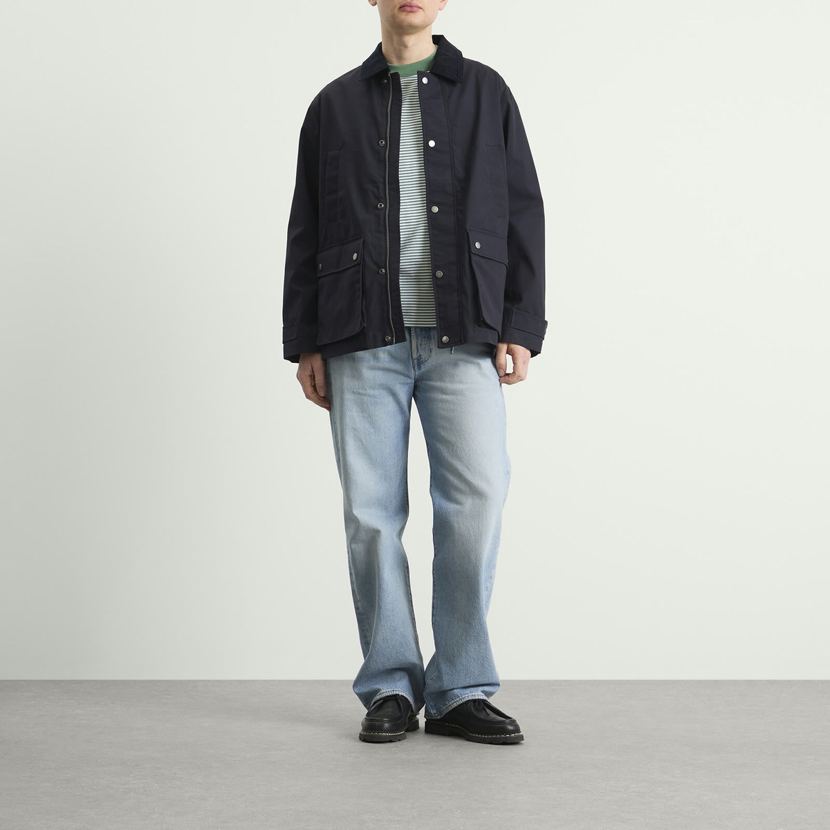 Armor-Lux Men's Hunting Jacket in Rich Navy