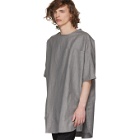 House of the Very Islands Grey Long Front Pocket T-Shirt
