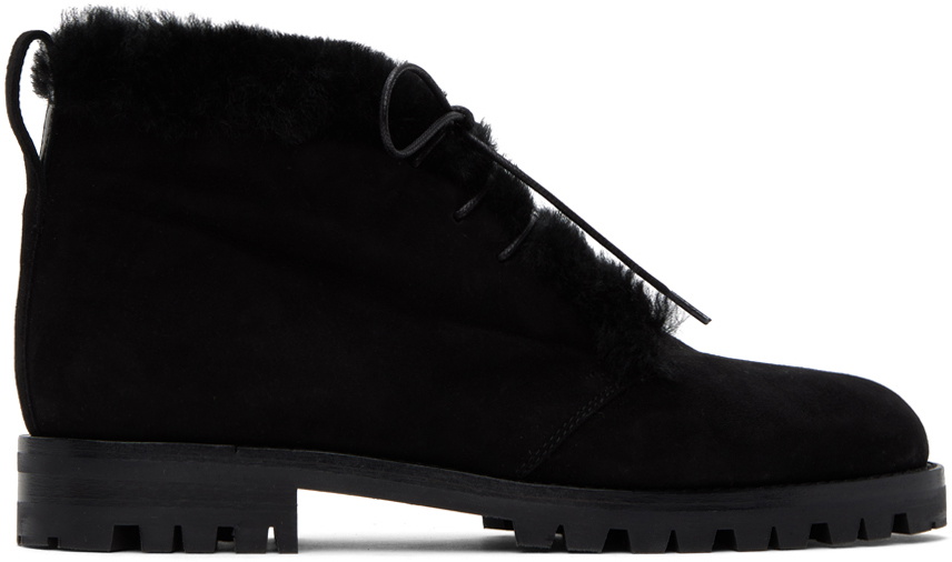 Manolo Blahnik Black Mircus Ankle Boots Manolo Blahnik