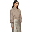 RESCHA SSENSE Exclusive Tan Hom Embroidered Shirt
