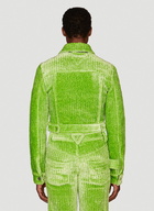 Chenille Jacket in Green