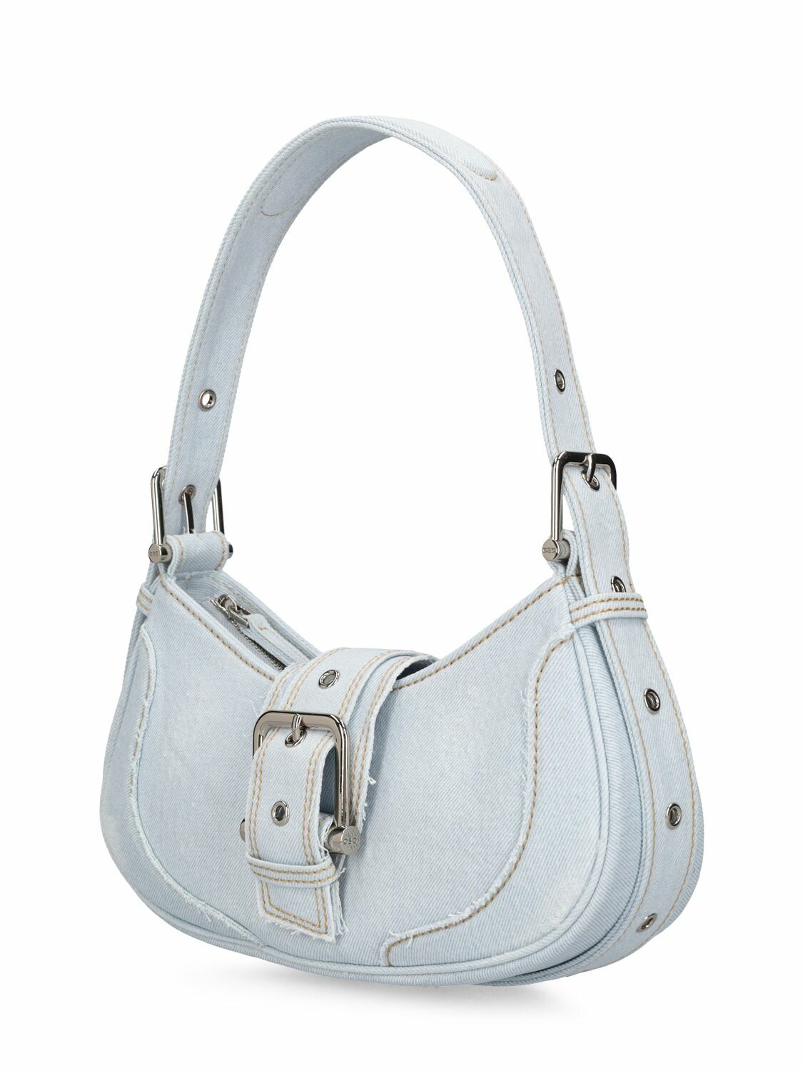 OSOI - Hobo Brocle Cotton Shoulder Bag OSOI