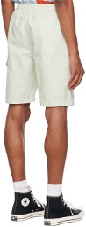 Stüssy Off-White Brushed Beach Shorts
