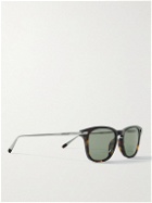 Brioni - D-Frame Tortoiseshell Acetate and Silver-Tone Sunglasses