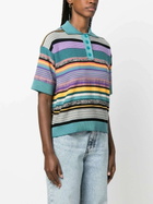 PS PAUL SMITH - Striped Cotton Polo Shirt