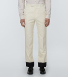 Gucci - Straight wool and mohair suit pants