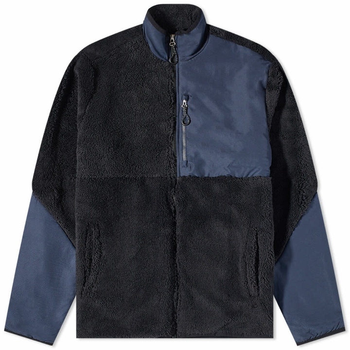 Photo: Edwin Men's Yonago Fleeced Jacket in Black