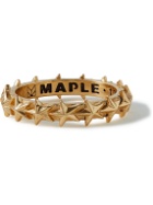 MAPLE - Star Gold-Plated Ring - Gold