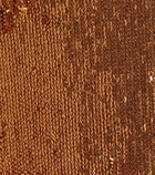 Galvan Gilded Clara sequined top