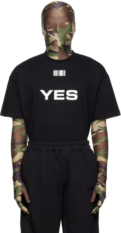 Photo: VTMNTS Black Yes/No T-Shirt