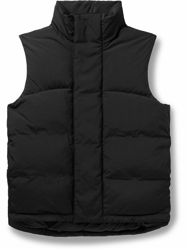 Photo: LE 17 SEPTEMBRE - Quilted Shell Down Gilet - Black
