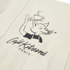 Cafe Kitsune Men's Café Kitsune Fox Tote Bag in Tapioca 