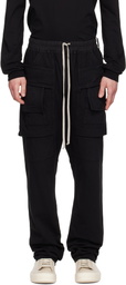 Rick Owens DRKSHDW Black Temple Creatch Cargo Pants
