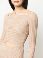 ANDREADAMO - Knit Ribbed Mini Dress