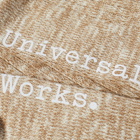 Universal Works Men's Slub Sock in Dark Sand