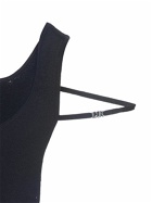 DSQUARED2 - Cropped Viscose Jersey Tank Top