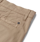 NN07 - Crown Slim-Fit Stretch-Cotton Twill Shorts - Green