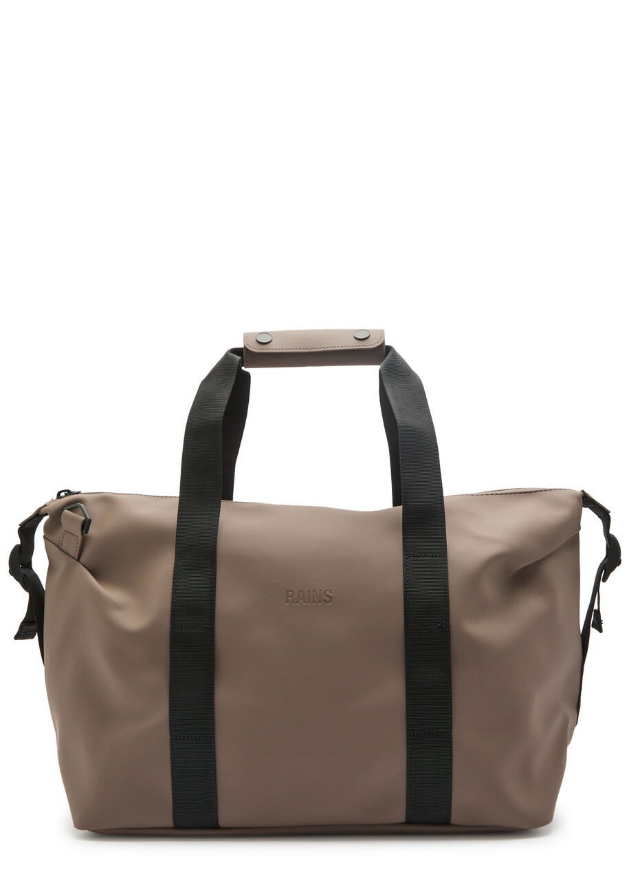 Rains Hilo Weekend Small Rubberised Holdall - Chocolate - One Size