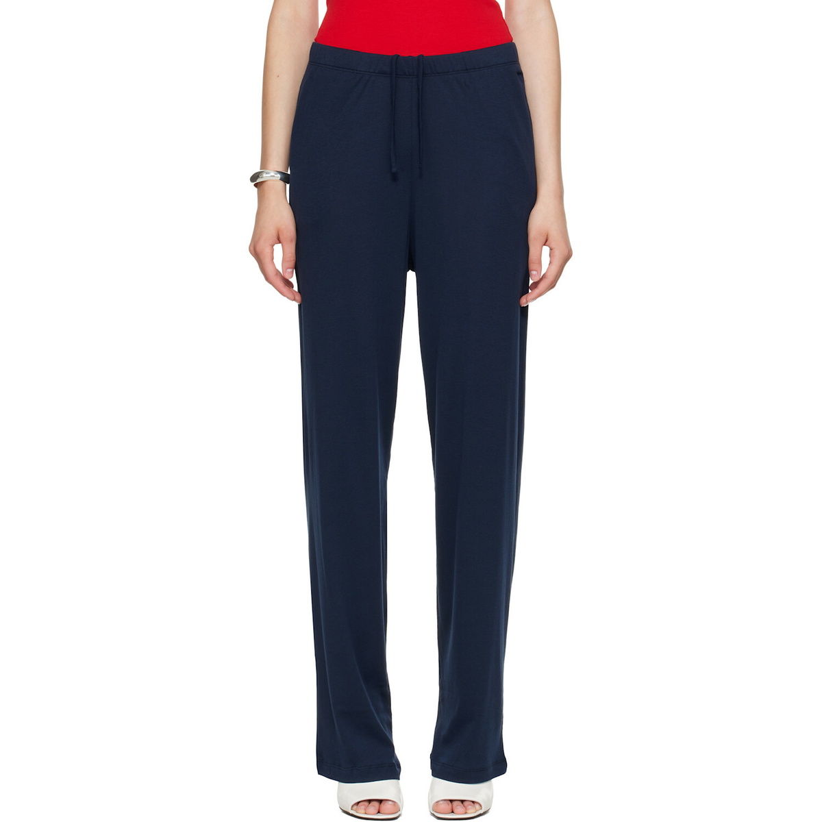 FLORE FLORE Navy Sophie Trousers