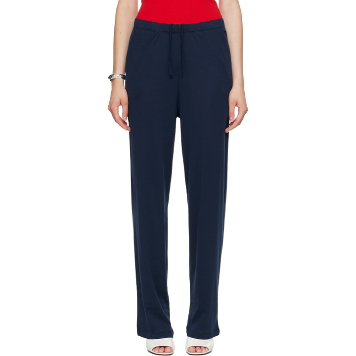Photo: FLORE FLORE Navy Sophie Trousers