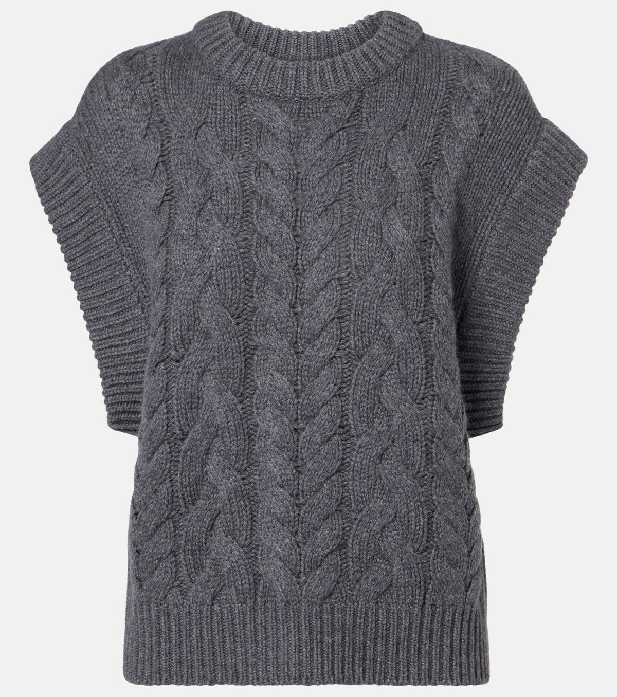 Lisa Yang Hayley cable-knit cashmere sweater vest