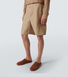 Loro Piana Reinga linen Bermuda shorts