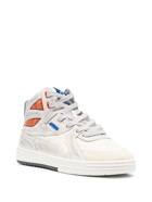PALM ANGELS - Mid-top Leather Sneakers