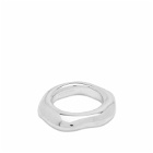 Jil Sander Men's Lightness Ring in Silver