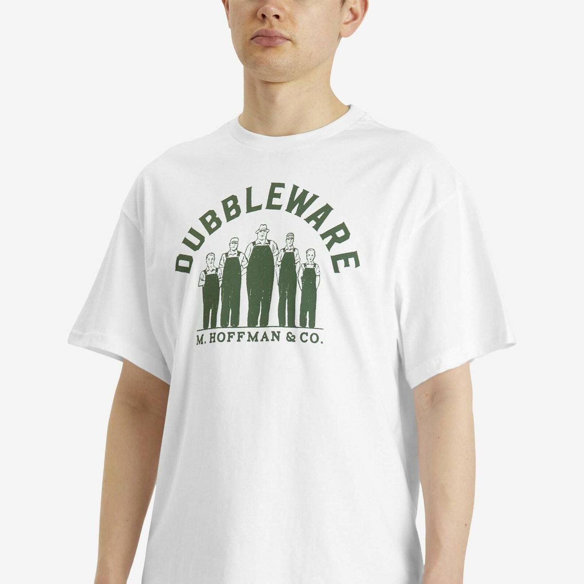 Dubbleware Men's Hoffman T-Shirt in White