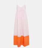 Lee Mathews Casey cotton maxi dress
