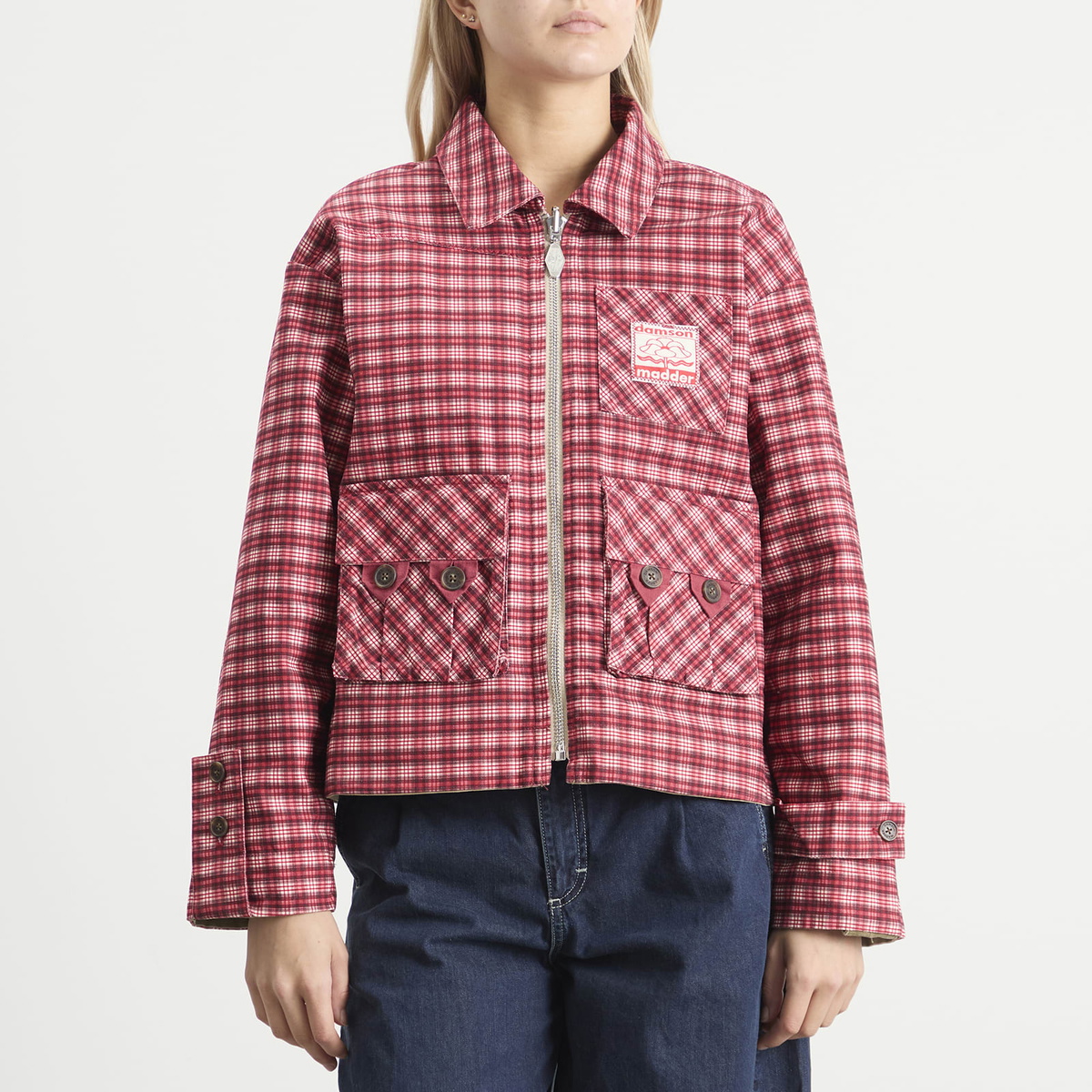 Damson Madder Women's Marcelle Barn Jacket in Multi