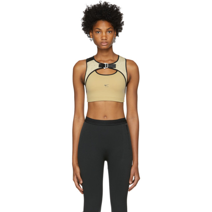 Photo: NikeLab Beige and Black Matthew Williams Edition Bra