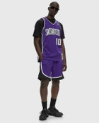 Mitchell & Ness Nba Dark Jersey Kings 2002 Mike Bibby #10 Purple Jerseys