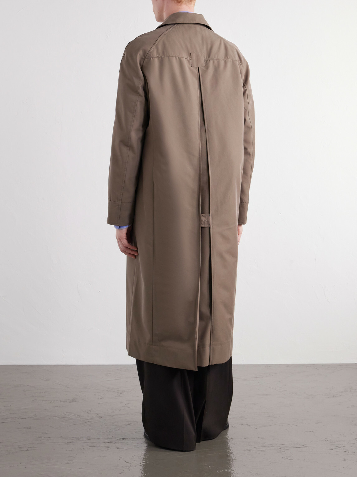 Oliver Spencer - Lothian Cotton-Blend Twill Trench Coat - Neutrals