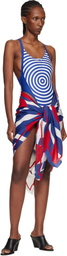 Jean Paul Gaultier Multicolor 'The Junior Polka-Dot' Cover-Up Scarf