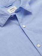 Aspesi - Slub Cotton-Chambray Shirt - Blue