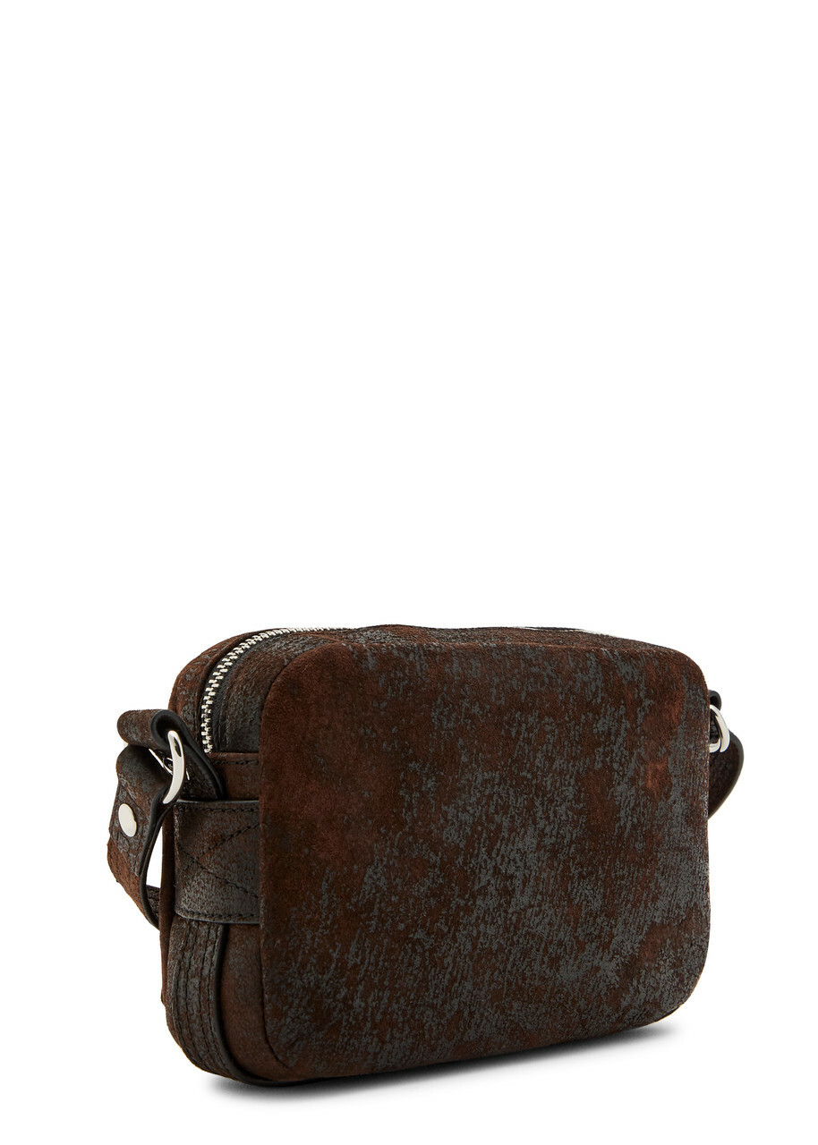 Vivienne Westwood Hannah Distressed Leather Cross-body bag - Brown - One Size