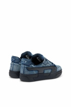 Diesel S-D-Ollie - Sneakers in washed frayed denim - Sneakers Mens in Blue