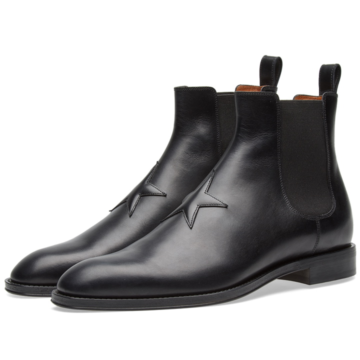 Photo: Givenchy Star Leather Chelsea Boot