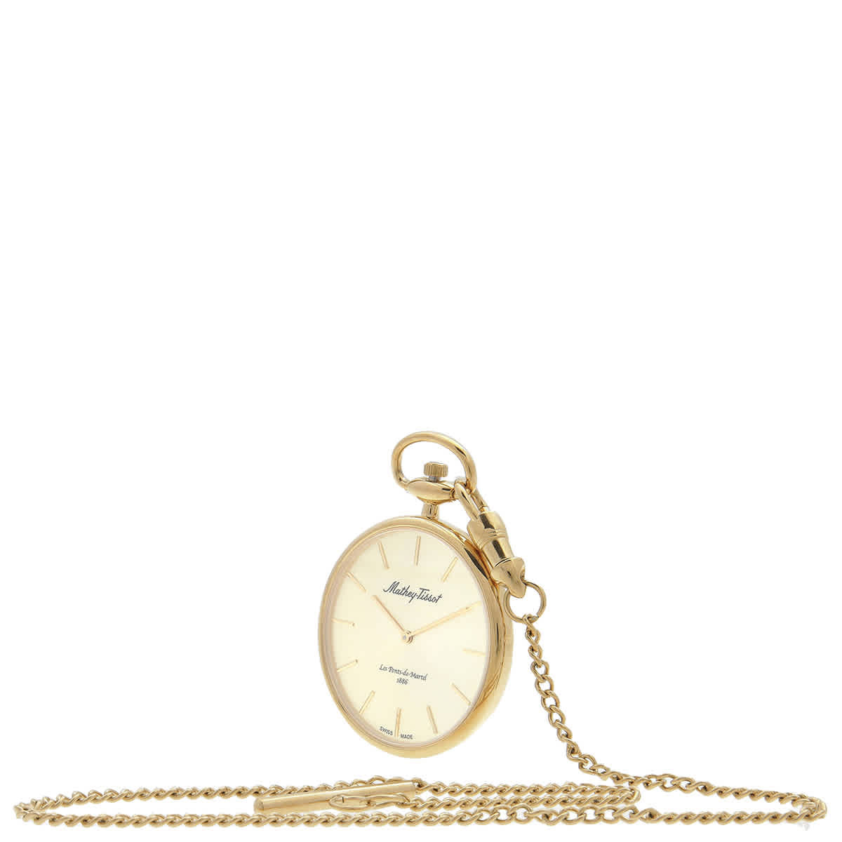 Mathey-Tissot Pocket Watch Quartz Champagne Dial Unisex Watch P1PDI