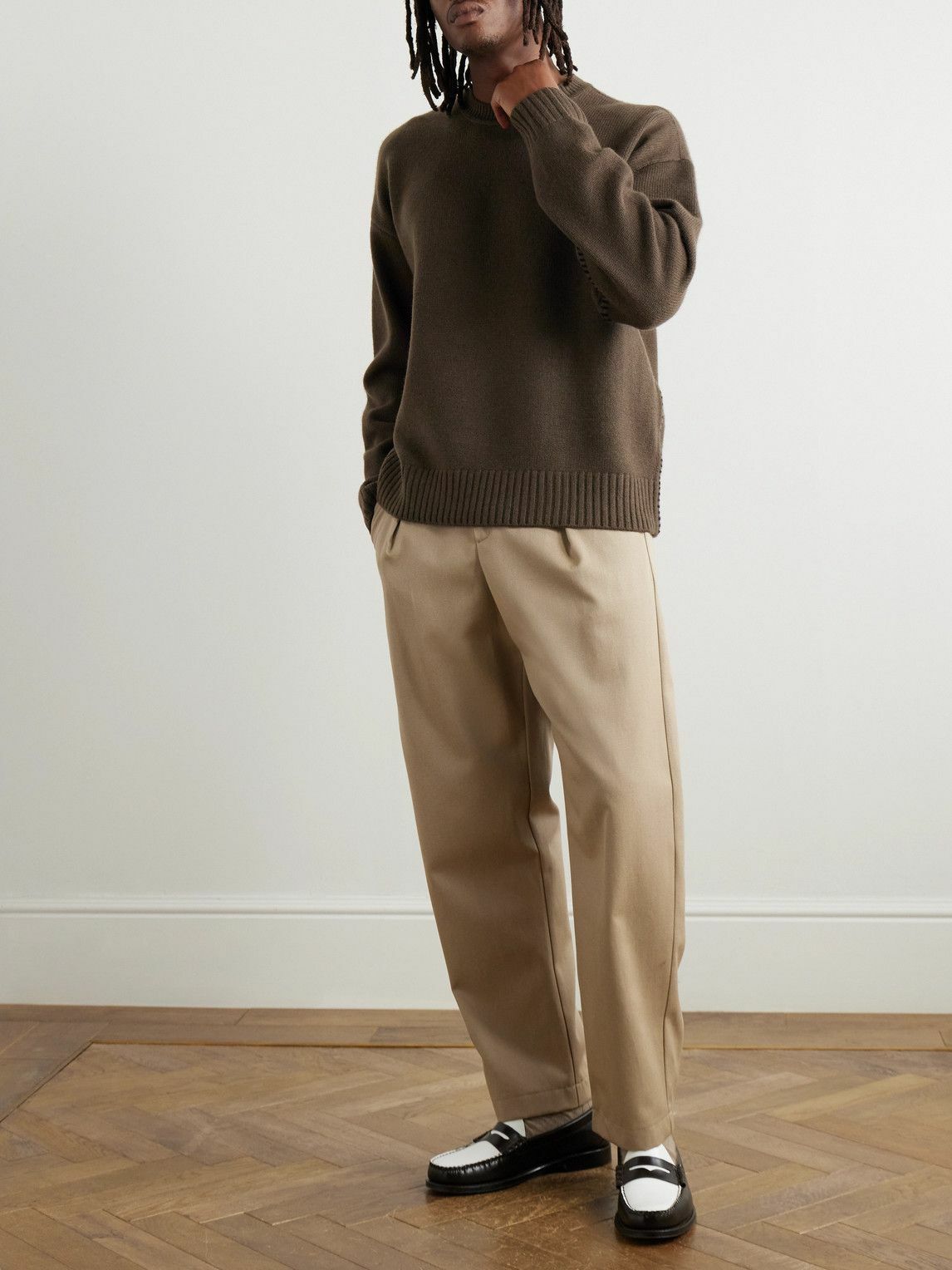 Rag & Bone - Clarkson Wool Sweater - Brown