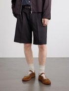 Officine Creative - Militia 002 Leather-Trimmed Suede Sneakers - Brown