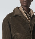 Loro Piana Merremma cotton corduroy bomber jacket