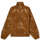 Daily Paper Men's Search Rhythm Track Jacket in Taos Taupe