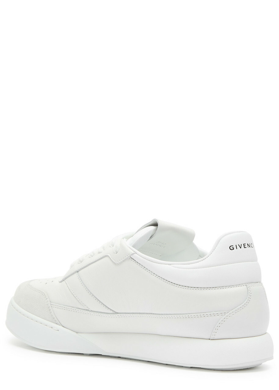 Givenchy Yard Court Panelled Leather Sneakers White